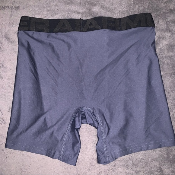 Under Armour - Men's UA Tech 6" Boxerjock - Downpour Grey - Medium - Picture 4 of 4